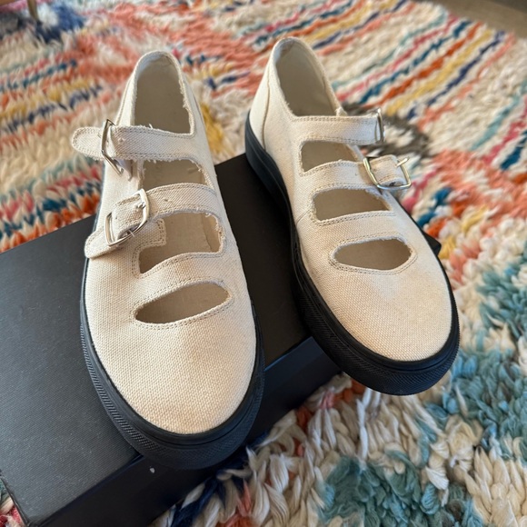 Caron Callahan Simona Sneakers in Cream / Canvas size 41 - Picture 4 of 8